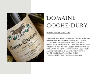 domaine coche dury