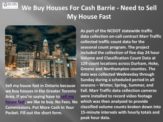 We Buy Houses For Cash Barrie - Need to Sell My House Fast