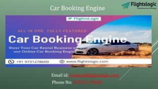 car booking engine