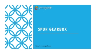 spur gearbox