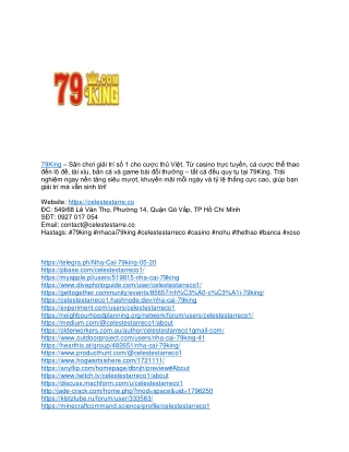 Nhà Cái 79king