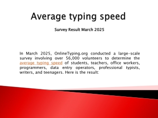 survey result