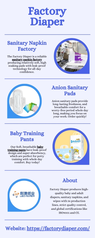 Sanitary Napkin Factory