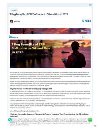 Top Features Every Enterprise Resource Planning Software Must Offer