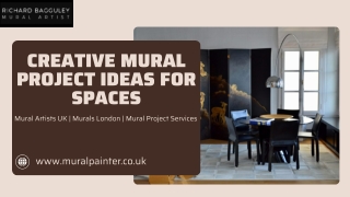 Creative Mural Project Concepts for Modern Spaces