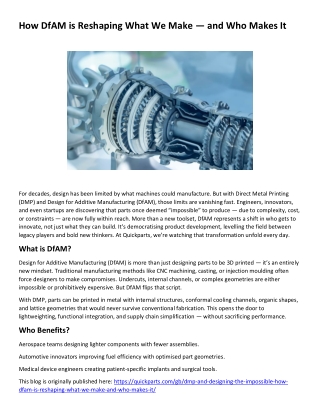 how dfam is reshaping what we make and who makes