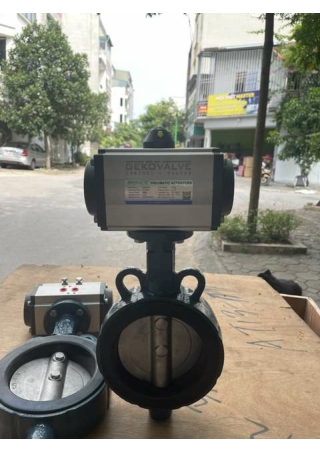 van bướm điều khiển khí nén Đài Loan