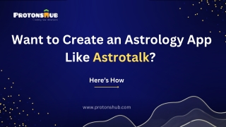 want to create an astrology app like astrotalk