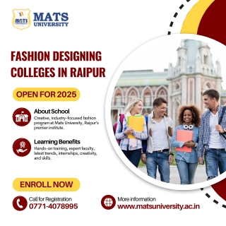 Become a Fashion Expert at Best Fashion Designing Colleges in Raipur