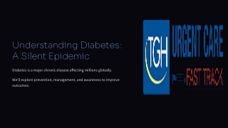 understanding diabetes a silent epidemic
