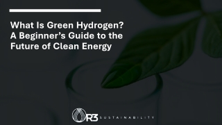 What Is Green Hydrogen? A Beginner’s Guide to the Future of Clean Energy