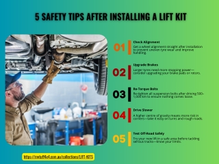 5 Safety Tips After Installing a Lift Kit