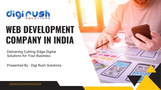 Web Development Company In India | Digi Rush Solutions
