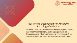 Astrology Advice online