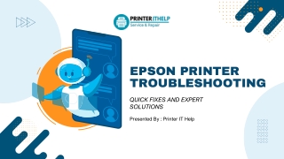 epson printer troubleshooting