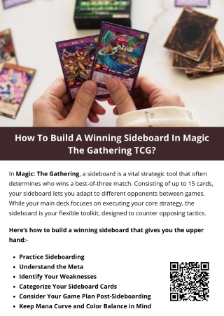 how to build a winning sideboard in magic