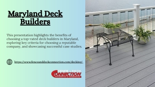 maryland deck builders