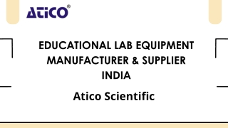 Educational Lab Equipment Supplier – Global Exporter