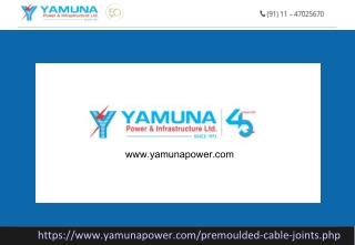 Pre-Moulded Cable Joints Manufacturers
