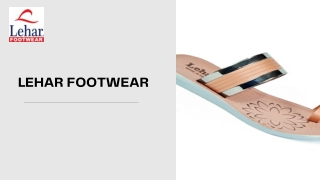 Trusted Footwear Manufacturer and Suppliers