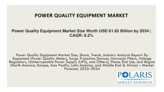 Power Quality Equipment Market1