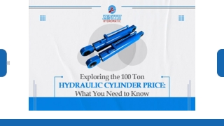 Hydraulic Cylinder Manufacturers What Makes One Stand Out