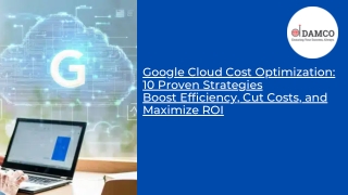 Google Cloud Cost Optimization 10 Proven Strategies
