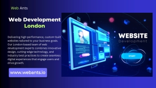 Get Web Development Services  London