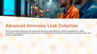 advanced ammonia leak detection