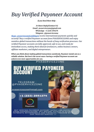 Buy Verified Payoneer Account (2)