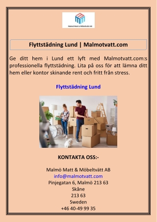 flyttst dning lund malmotvatt com