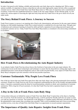 introduction