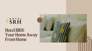 Luxury Meets Convenience at The Hotel SRH, Dhanbad