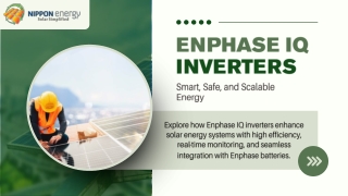 Enphase IQ Inverters – Smart, Safe, and Scalable Energy