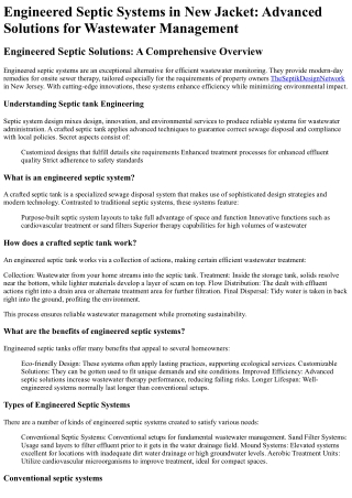 The Septic Design Network