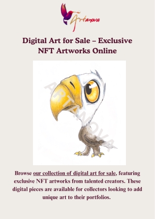 Digital Art for Sale – Exclusive NFT Artworks Online