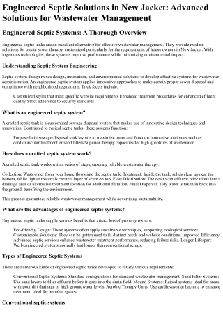 The Septic Design Network