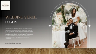Dreamy Wedding Venues on the Amalfi Coast - The Elite Group