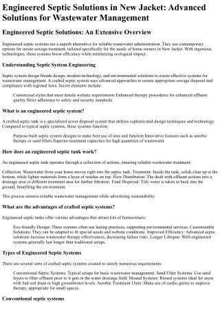 The Septic Design Network
