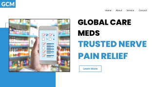 Global Care Meds Trusted Nerve Pain Relief