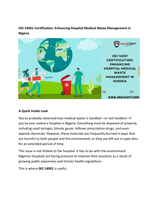 ISO 14001 Certification in Nigeria[1]
