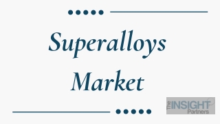 Superalloys Market