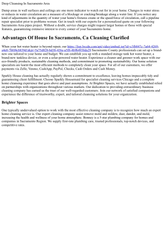 Sacramento Residence Cleansing Sacramento