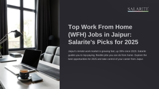 Top Work From Home (WFH) Jobs in Jaipur