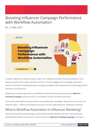 boosting influencer campaign performance with