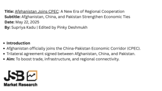 itle Afghanistan Joins CPEC A New Era of Regional Cooperation Subtitle Afghanistan, China, and Pakistan Strengthen Econo