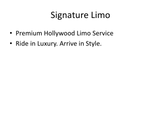 Signature_Limo_Hollywood_Limo_Service