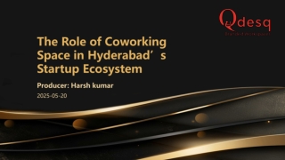 Modern Coworking Space in Hyderabad – Boost Productivity & Network Smartly