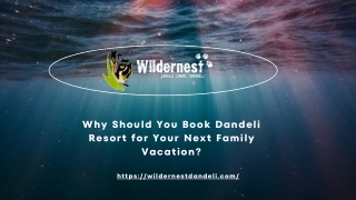 Book Dandeli Resort for Your Next Family Vacation
