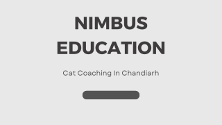 cat Coaching in chandigarh and cat full form
